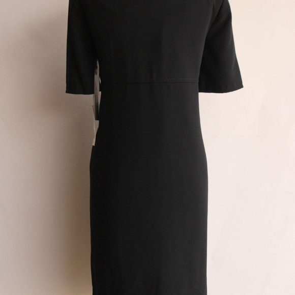 Vintage 1990s Dress, New with Tags Rena Rowan for Saville Black Sheath - Picture 10 of 10